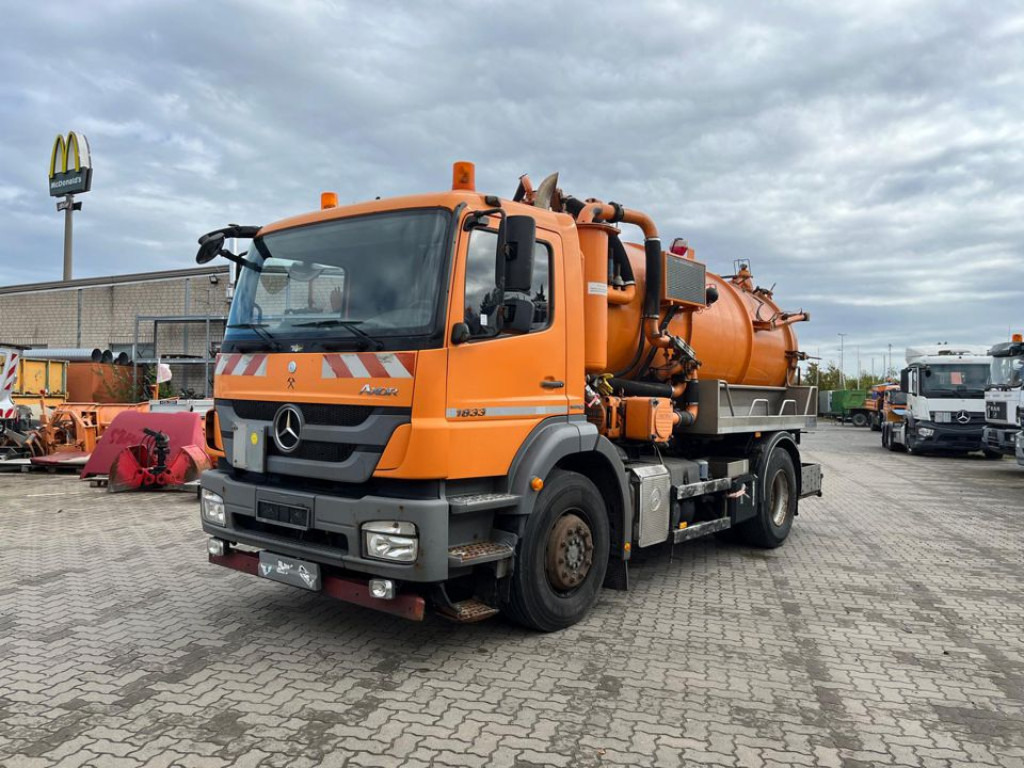 MERCEDES-BENZ Axor 1833 L Saug + Spülwagen Tollense - Vacuum truck: picture 1 MERCEDES-BENZ Axor 1833 L Saug + Spülwagen Tollense - Vacuum truck: picture 1