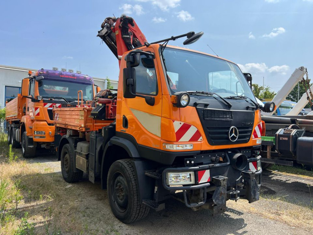 MERCEDES-BENZ Unimog U20 2-Achs Allradkipper Kran Palfinger Kran - Tipper, Crane truck: picture 5 MERCEDES-BENZ Unimog U20 2-Achs Allradkipper Kran Palfinger Kran - Tipper, Crane truck: picture 5