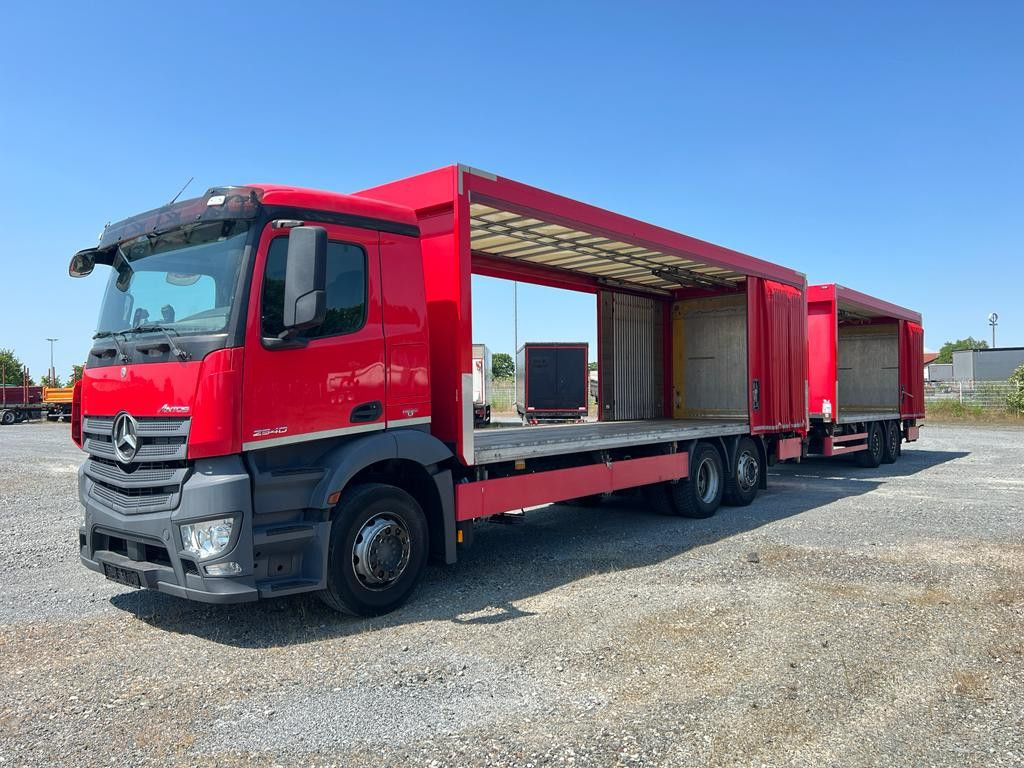 Mercedes-Benz Antos 2540 L 6x2 Pritsche LBW Getränke 8,2m, 2to - Curtainsider truck: picture 5 Mercedes-Benz Antos 2540 L 6x2 Pritsche LBW Getränke 8,2m, 2to - Curtainsider truck: picture 5