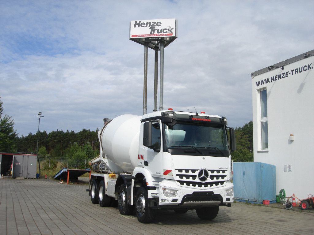 Mercedes-Benz Arocs 3240 B 8x4 Betonmischer Deutsch Top AP Ach - Concrete mixer truck: picture 1 Mercedes-Benz Arocs 3240 B 8x4 Betonmischer Deutsch Top AP Ach - Concrete mixer truck: picture 1