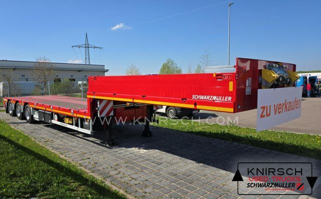 Schwarzmüller Tieflader ausziehbar gelenkt - Low loader semi-trailer: picture 1 Schwarzmüller Tieflader ausziehbar gelenkt - Low loader semi-trailer: picture 1