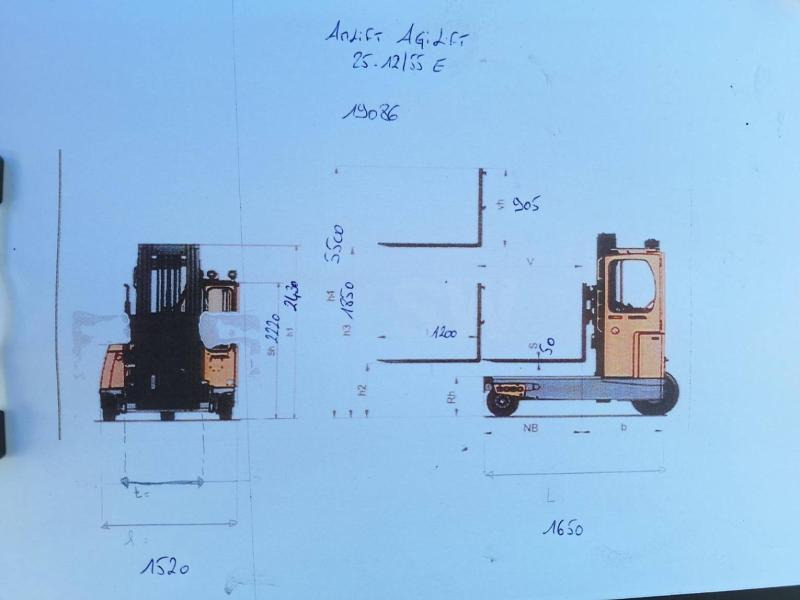 4-way reach truck Amlift AGILIFT 25-12/55: picture 14 4-way reach truck Amlift AGILIFT 25-12/55: picture 14