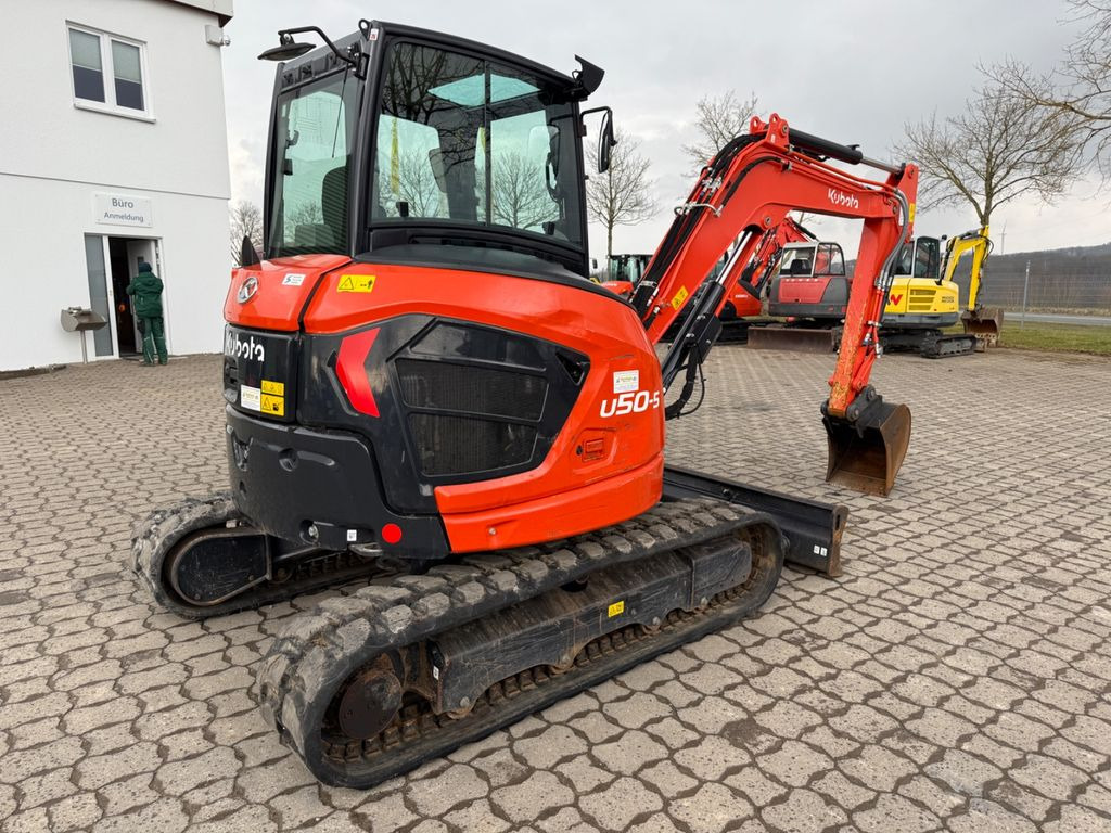 Kubota U50-5, BJ 22, 510 BH, ZH I+II, MS08, Tieflöffel - Mini excavator: picture 4 Kubota U50-5, BJ 22, 510 BH, ZH I+II, MS08, Tieflöffel - Mini excavator: picture 4