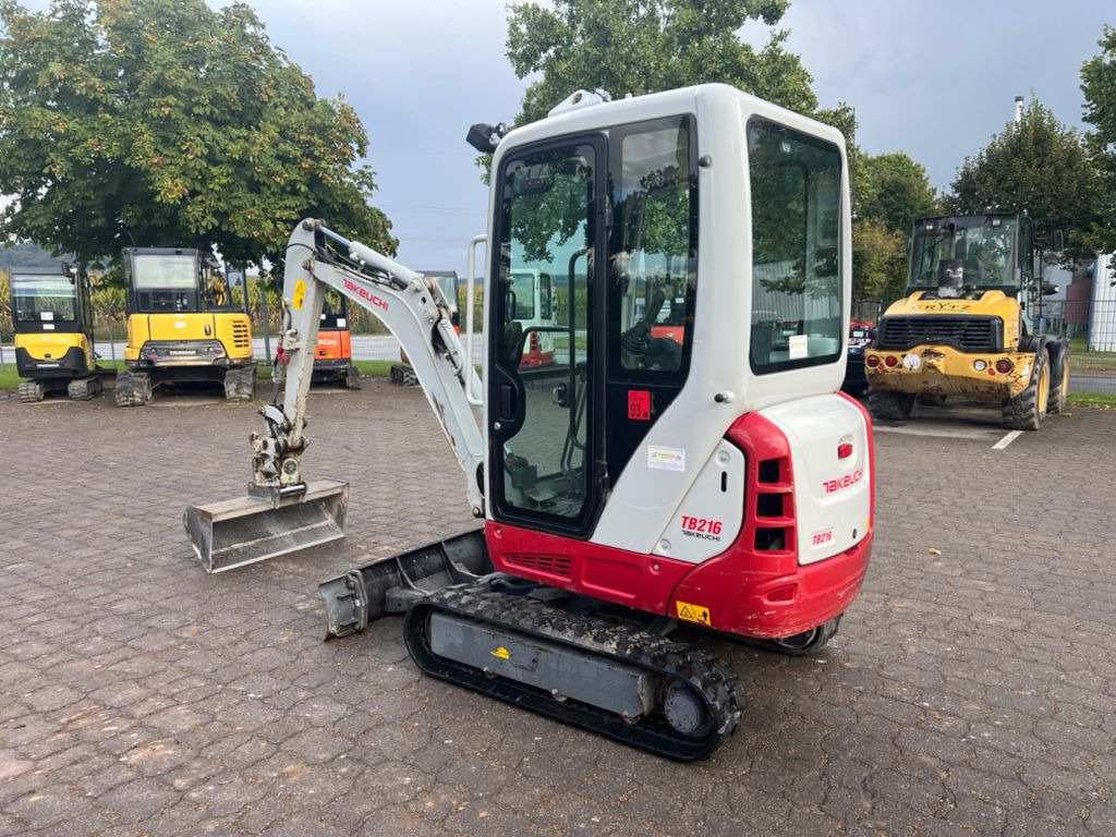Takeuchi TB 216 V4 Bj 20, 1000 BH Powertilt HS01 3 Löffel - Mini excavator: picture 4 Takeuchi TB 216 V4 Bj 20, 1000 BH Powertilt HS01 3 Löffel - Mini excavator: picture 4