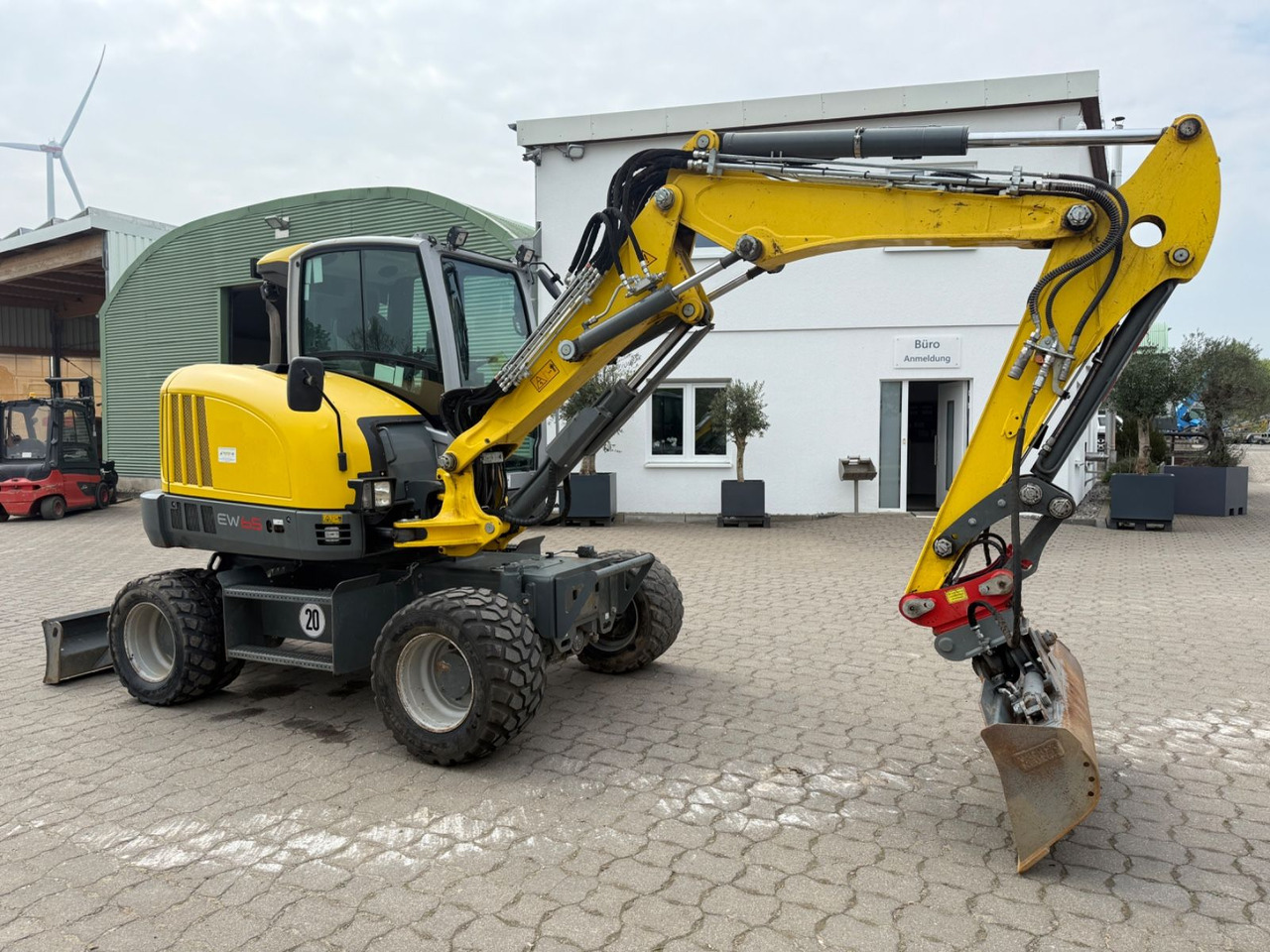 Wacker EW 65, Bj 18, 855 BH, VA, Breitreifen HS03, TOP - Wheel excavator: picture 4 Wacker EW 65, Bj 18, 855 BH, VA, Breitreifen HS03, TOP - Wheel excavator: picture 4