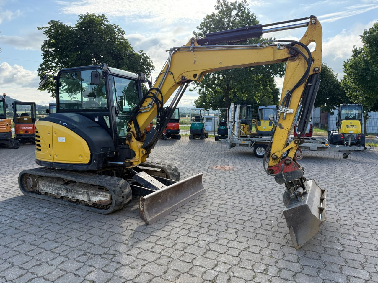 Yanmar SV 60-A, Bj 18, 2050 BH, Klima, MS03, TL - Mini excavator: picture 2 Yanmar SV 60-A, Bj 18, 2050 BH, Klima, MS03, TL - Mini excavator: picture 2