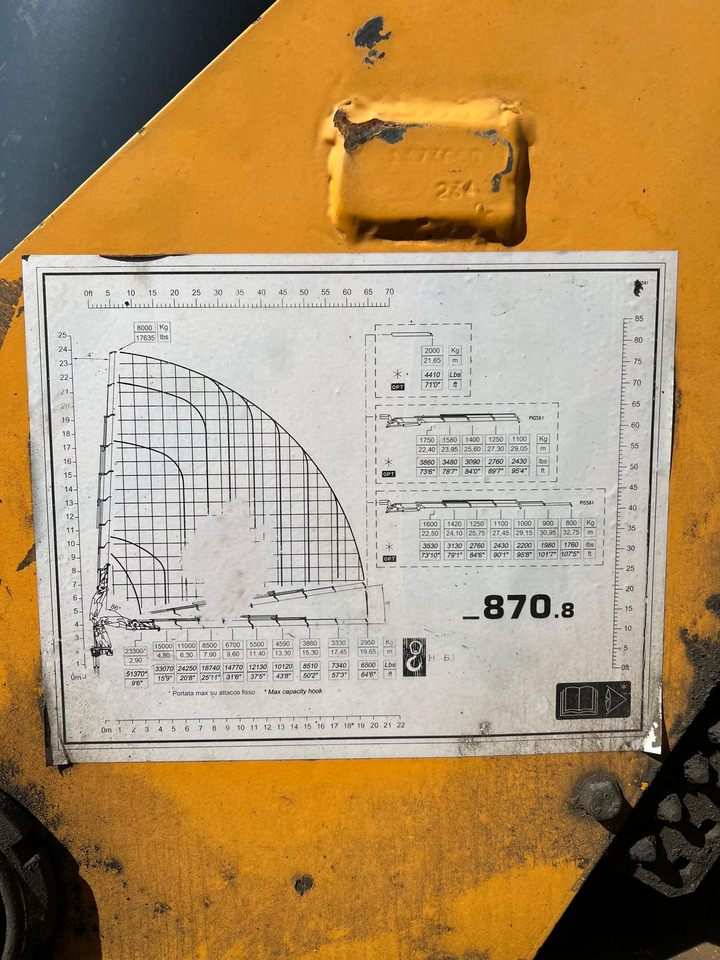 MAN TGS 41.440 Hiab Palfinger Fassi Copma 870 - Crane truck: picture 5 MAN TGS 41.440 Hiab Palfinger Fassi Copma 870 - Crane truck: picture 5