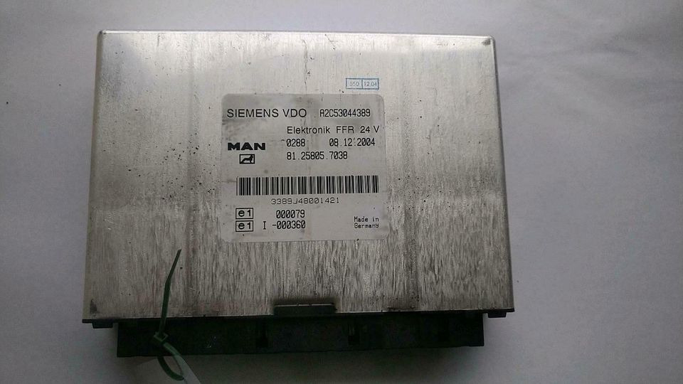 MAN TGA FFR 81.25805-7038 - ECU for Truck: picture 1 MAN TGA FFR 81.25805-7038 - ECU for Truck: picture 1
