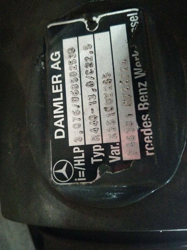 Mercedes Benz Differential R 440 40:13 3.076 - Differential gear for Truck: picture 2 Mercedes Benz Differential R 440 40:13 3.076 - Differential gear for Truck: picture 2