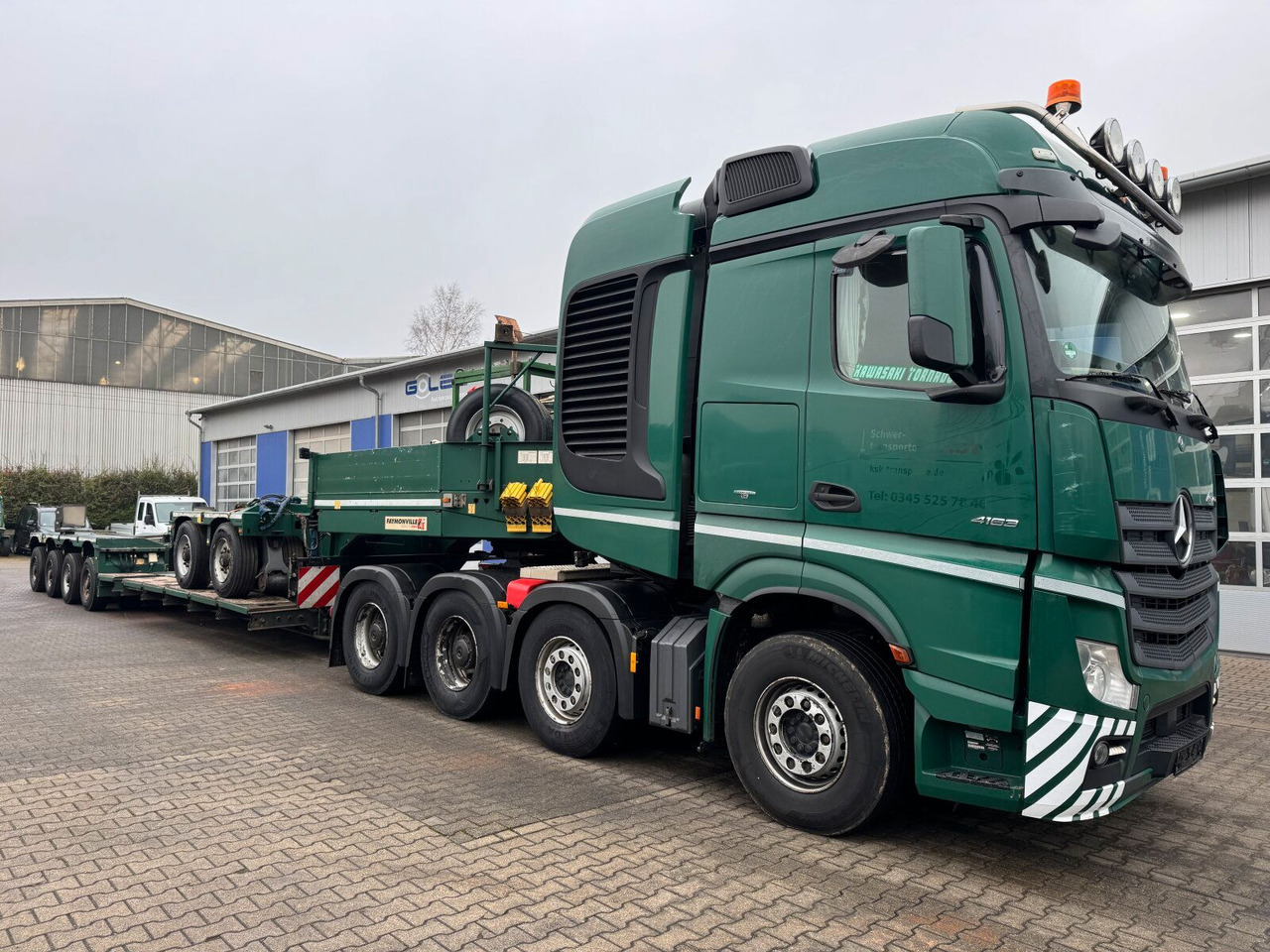 Faymonville STBZ-6VA Tieflader 4+2 Achse + Schwerlast *83 T - Low loader semi-trailer: picture 1 Faymonville STBZ-6VA Tieflader 4+2 Achse + Schwerlast *83 T - Low loader semi-trailer: picture 1