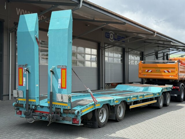 Low loader trailer for transportation of heavy machinery Goldhofer TU 4 EXPERT 4870 Tieflader Anhänger 44,8 T: picture 9