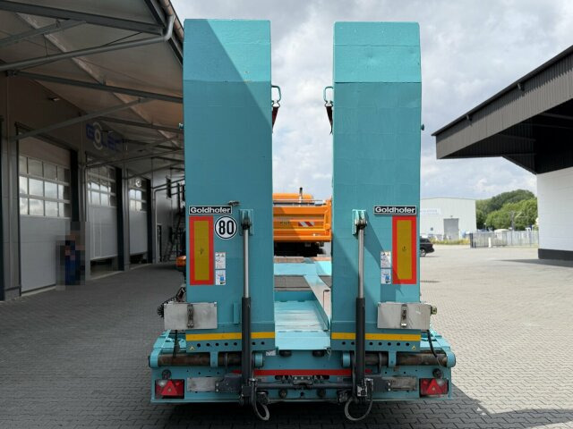 Low loader trailer for transportation of heavy machinery Goldhofer TU 4 EXPERT 4870 Tieflader Anhänger 44,8 T: picture 11