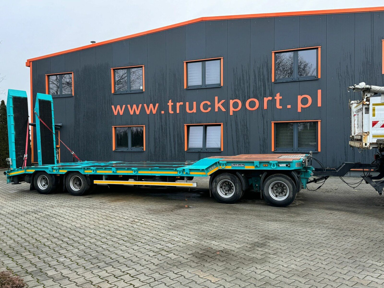 Goldhofer TU 4 EXPERT 4870 Tieflader Anhänger - Low loader trailer: picture 1 Goldhofer TU 4 EXPERT 4870 Tieflader Anhänger - Low loader trailer: picture 1