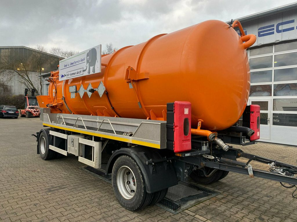 Tank trailer LEISTIKOW Sauganhänger 15.100 L / 2 Kammern: picture 1