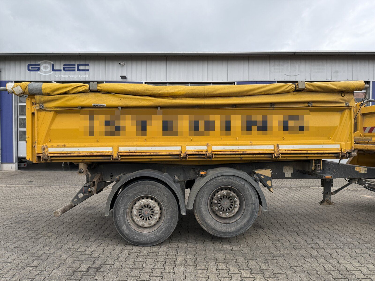 Meiller Anhänger TANDEM Dreiseitenkipper Liftachse - Tipper trailer: picture 2 Meiller Anhänger TANDEM Dreiseitenkipper Liftachse - Tipper trailer: picture 2