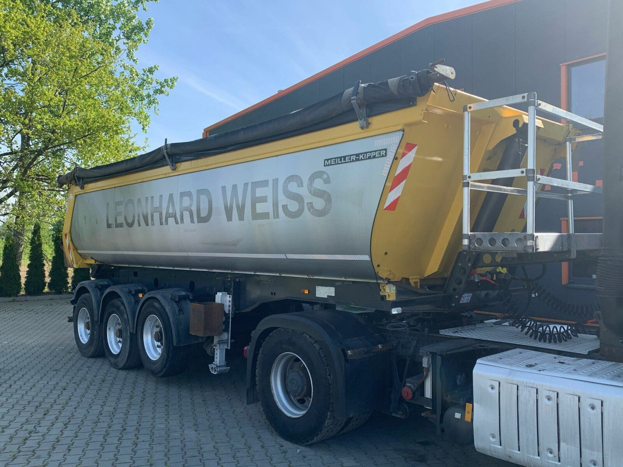 Meiller F.X. KISA3 Thermo Kippauflieger 3 Achse - Tipper semi-trailer: picture 1 Meiller F.X. KISA3 Thermo Kippauflieger 3 Achse - Tipper semi-trailer: picture 1