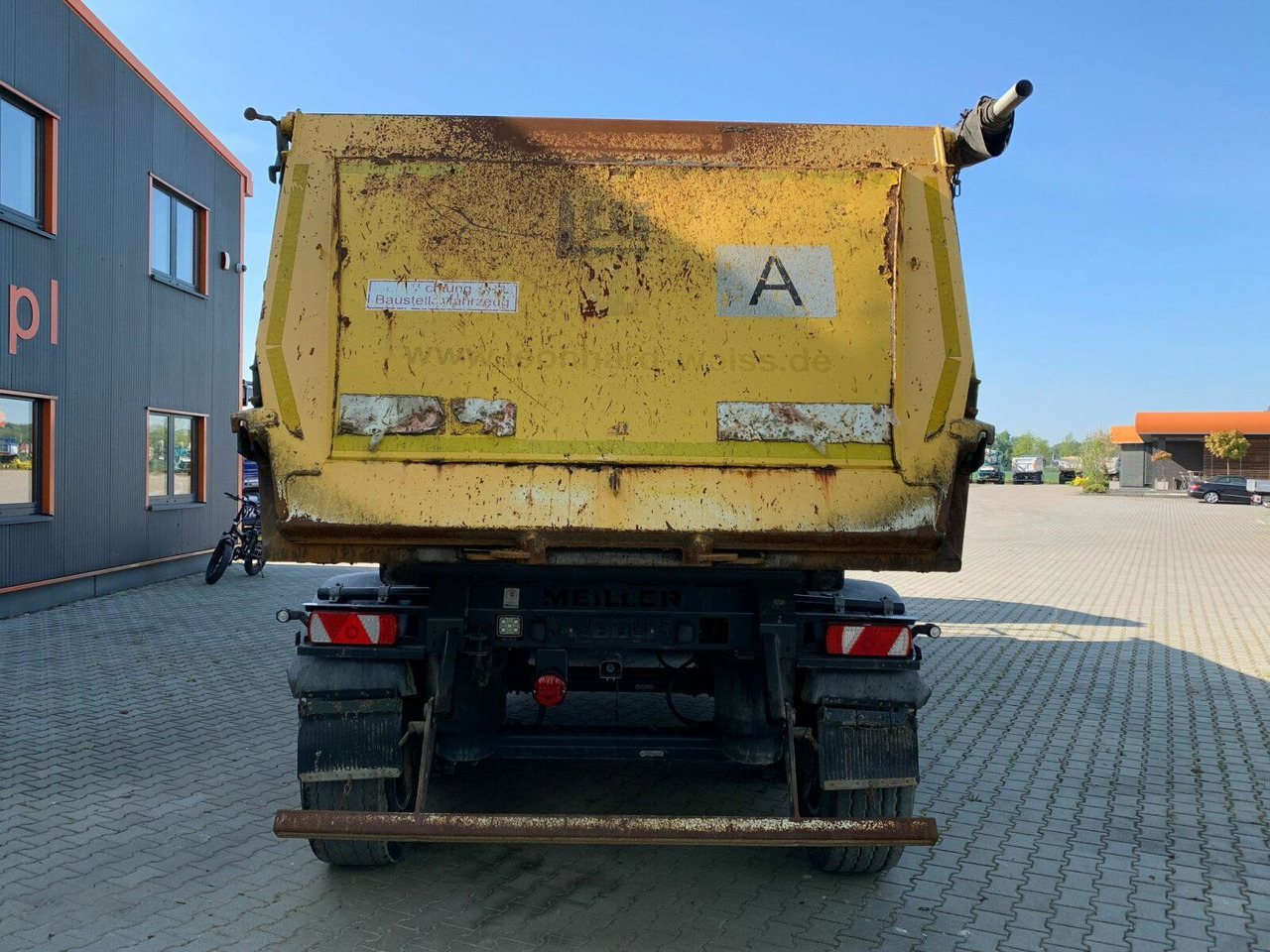 Meiller F.X. KISA3 Thermo Kippauflieger 3 Achse - Tipper semi-trailer: picture 5 Meiller F.X. KISA3 Thermo Kippauflieger 3 Achse - Tipper semi-trailer: picture 5
