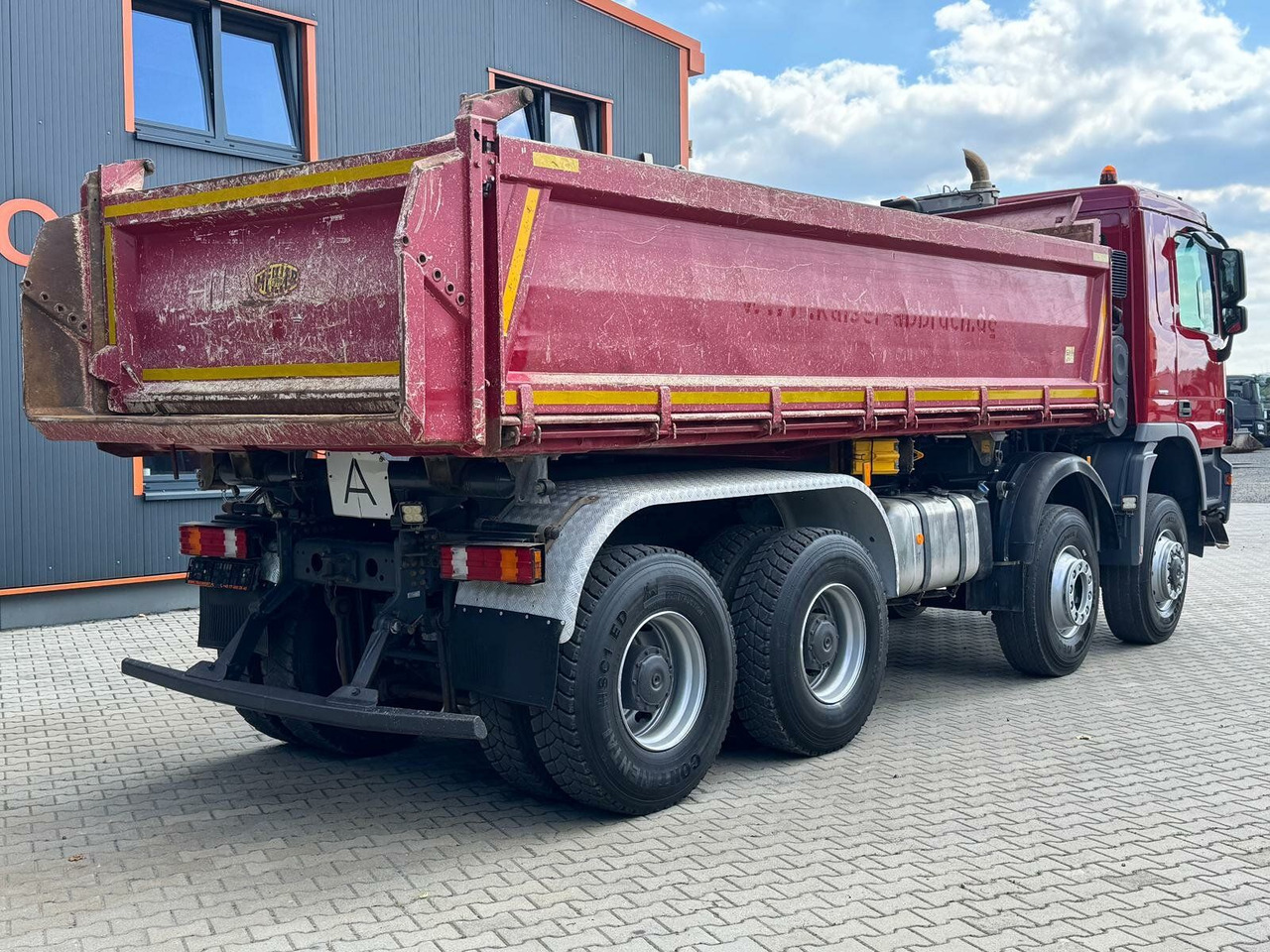 Mercedes-Benz ACTROS 4144 8x6 EURO5 Kipper mit Bordmatik - Tipper: picture 5 Mercedes-Benz ACTROS 4144 8x6 EURO5 Kipper mit Bordmatik - Tipper: picture 5