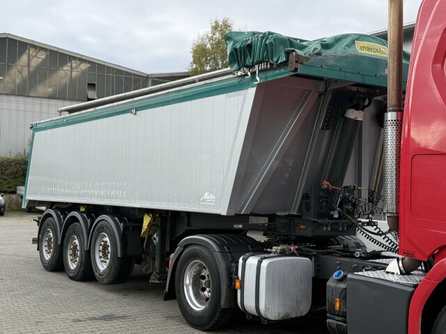 Müller Andernach Kippauflieg 3 Achs elekt. Plane - Tipper semi-trailer: picture 1 Müller Andernach Kippauflieg 3 Achs elekt. Plane - Tipper semi-trailer: picture 1