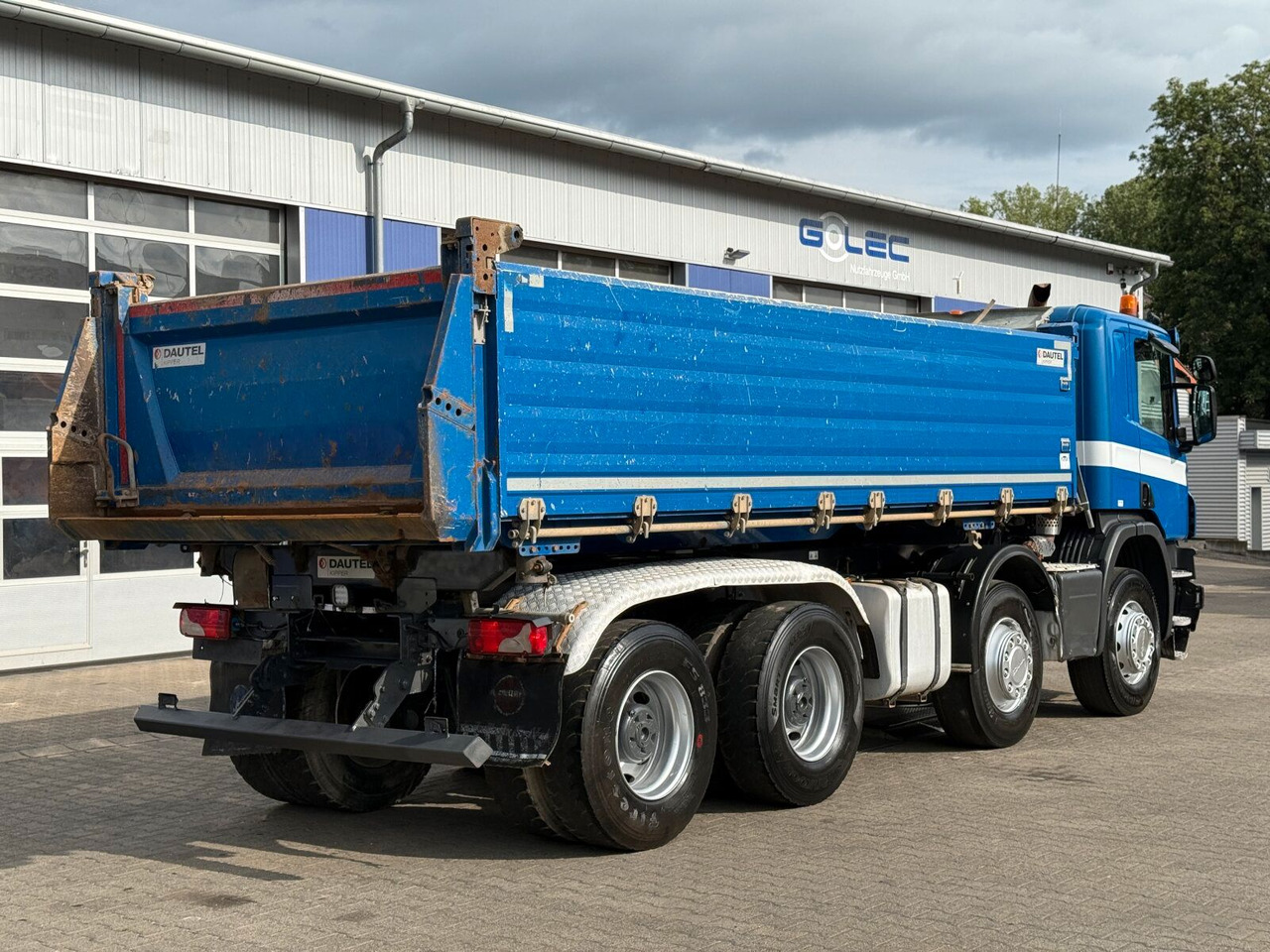Scania P 410 8x4 Dreiseitenkipper DAUTEL - Tipper: picture 5 Scania P 410 8x4 Dreiseitenkipper DAUTEL - Tipper: picture 5