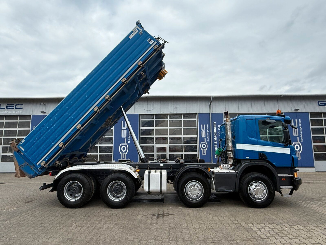 Scania P 410 8x4 Dreiseitenkipper DAUTEL - Tipper: picture 4 Scania P 410 8x4 Dreiseitenkipper DAUTEL - Tipper: picture 4