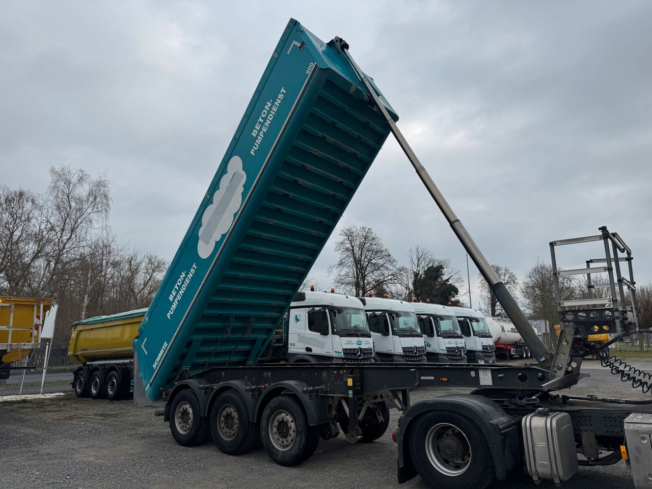 Schmitz Cargobull Cargobull SKI 24 SL7.2 Alu Kippauflieger 3 Achse leasing Schmitz Cargobull Cargobull SKI 24 SL7.2 Alu Kippauflieger 3 Achse: picture 6