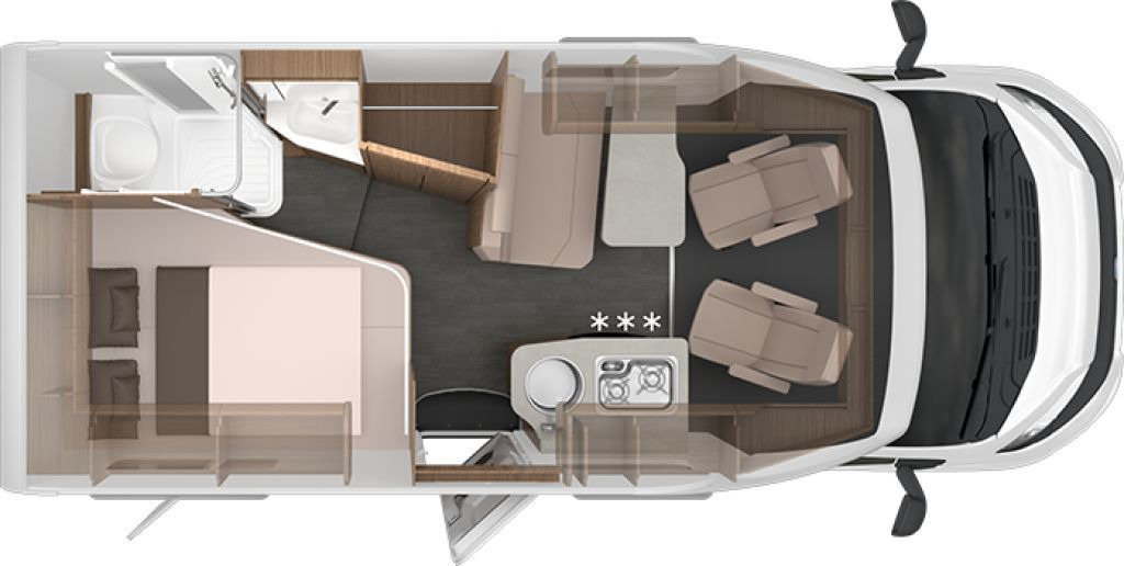 Knaus Van TI 550 MF VANSATION Automatik/140PS - Semi-integrated motorhome: picture 2 Knaus Van TI 550 MF VANSATION Automatik/140PS - Semi-integrated motorhome: picture 2