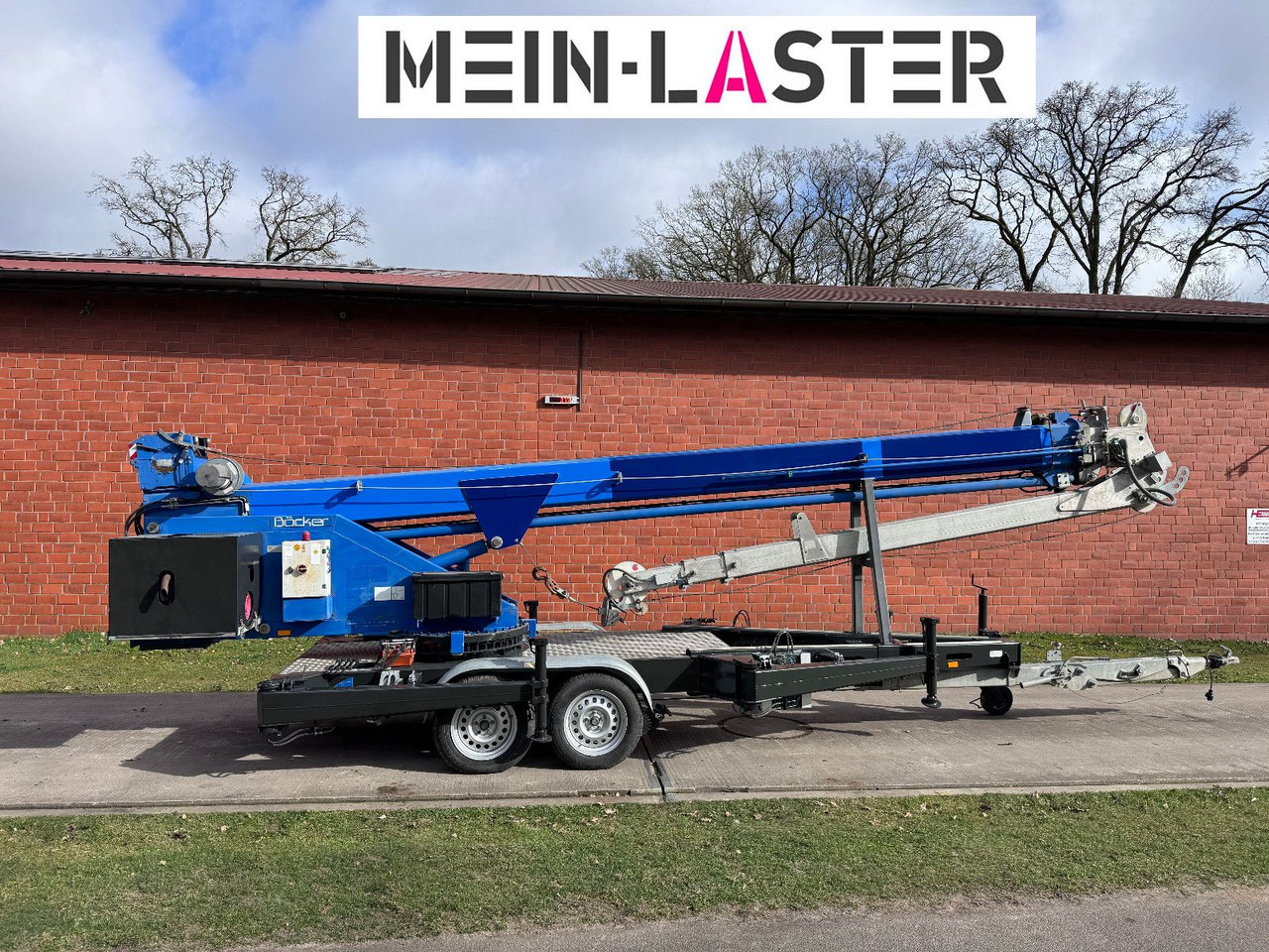 Böcker AHK 30/1400 mit Funk FB nur 1.800 BS - Mini crane: picture 4 Böcker AHK 30/1400 mit Funk FB nur 1.800 BS - Mini crane: picture 4