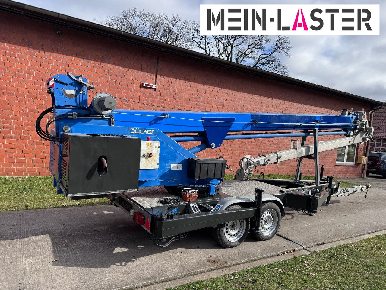 Böcker AHK 30/1400 mit Funk FB nur 1.800 BS - Mini crane: picture 5 Böcker AHK 30/1400 mit Funk FB nur 1.800 BS - Mini crane: picture 5