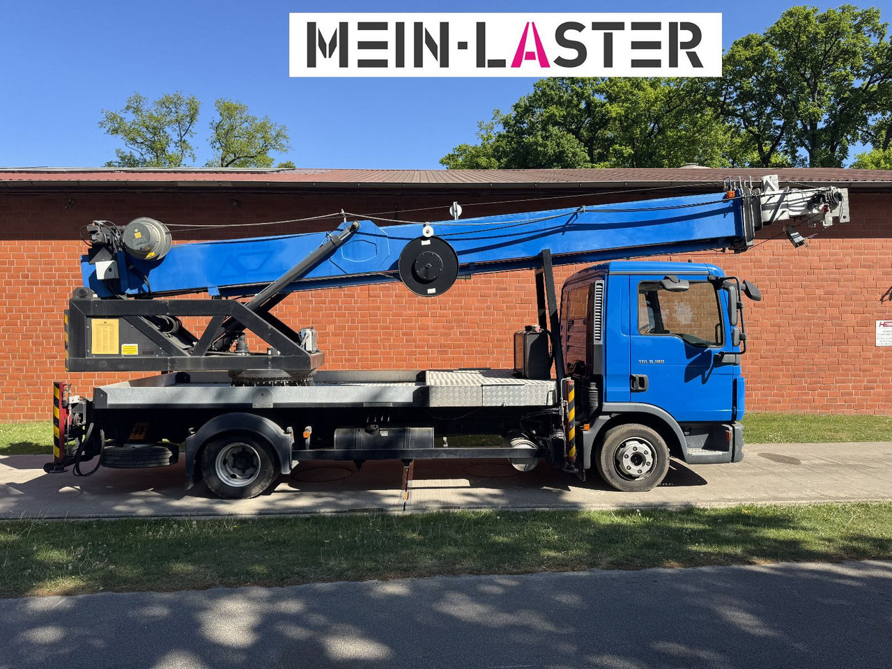 MAN 8.180 Emminghaus kein Böcker Klaas 33 Meter FB - Crane truck: picture 5 MAN 8.180 Emminghaus kein Böcker Klaas 33 Meter FB - Crane truck: picture 5