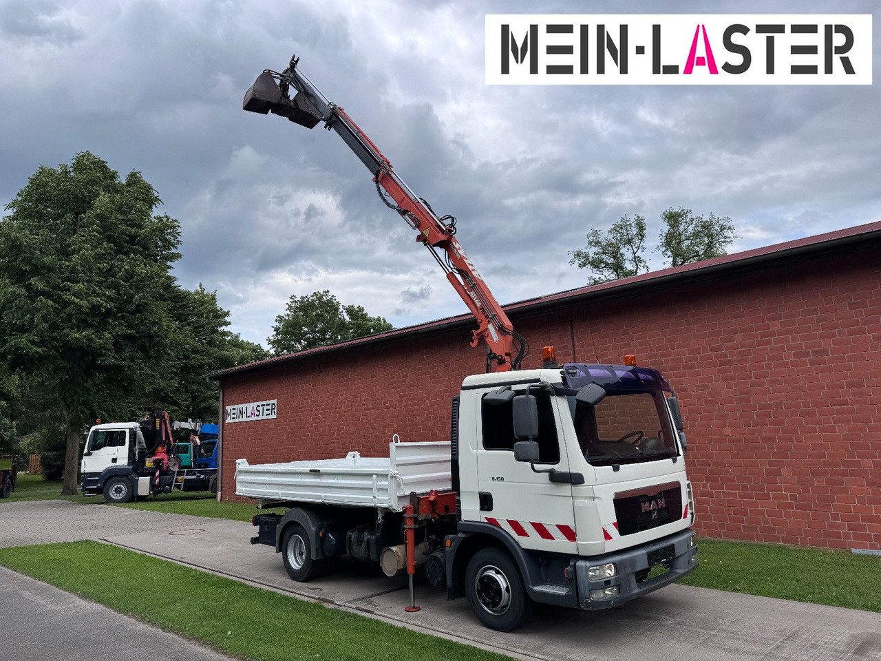 MAN TGL 8.150 3 S-Kipper Atlas 75 10m -1t. Funk FB - Tipper van: picture 2 MAN TGL 8.150 3 S-Kipper Atlas 75 10m -1t. Funk FB - Tipper van: picture 2