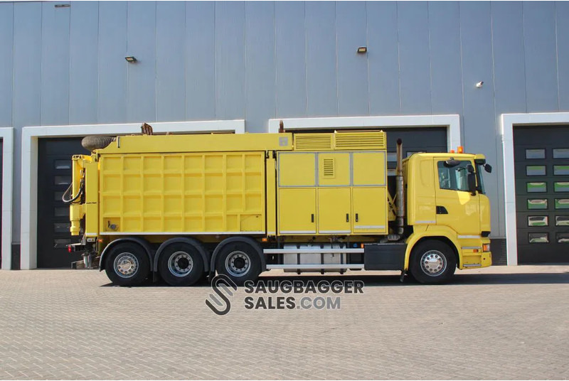 Vacuum truck Scania R580 V8 RSP 3 Turbine Saugbagger: picture 20
