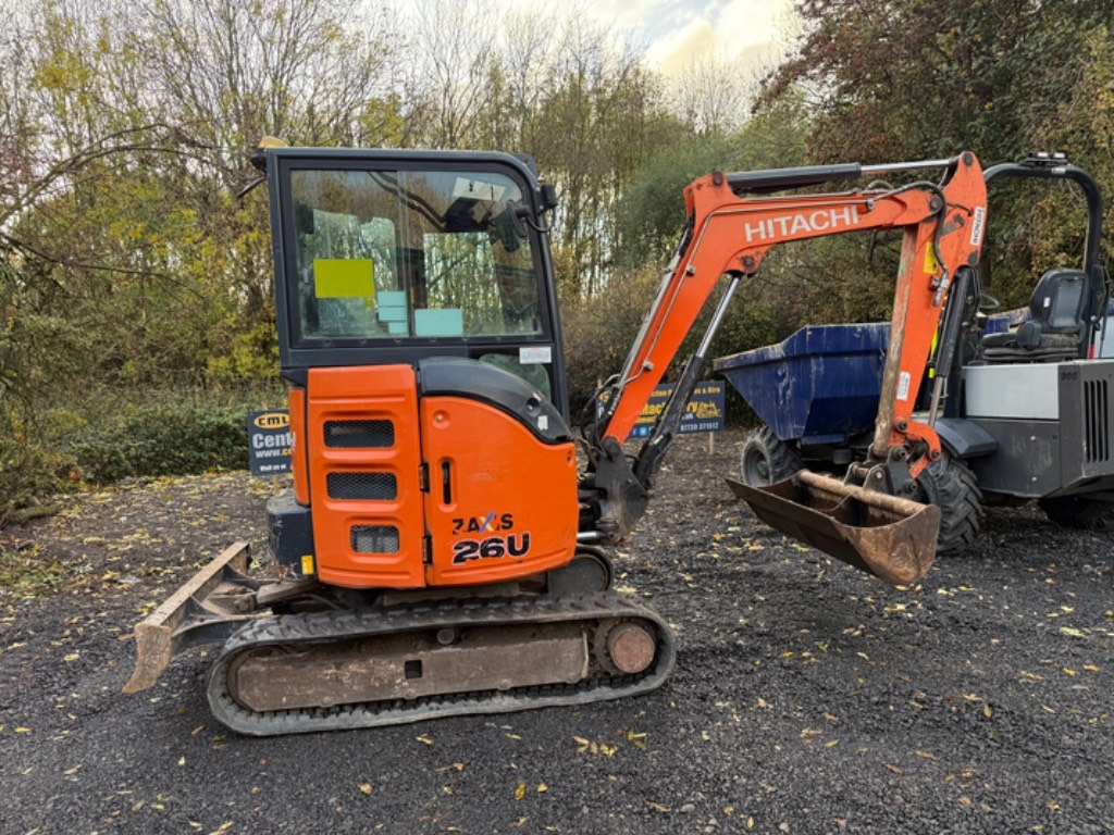 Hitachi ZX 26 U-5 A CR - Mini excavator: picture 1 Hitachi ZX 26 U-5 A CR - Mini excavator: picture 1