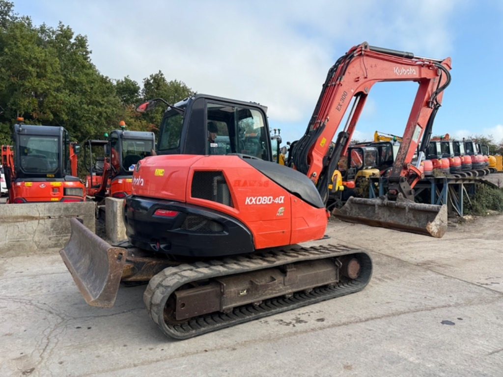 Kubota KX 080-4  - Mini excavator: picture 2 Kubota KX 080-4  - Mini excavator: picture 2
