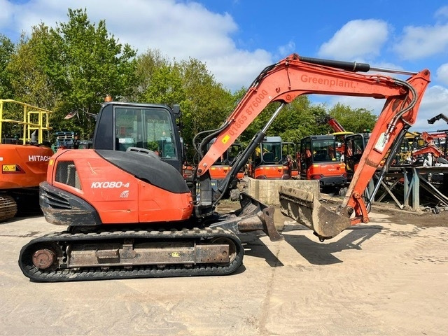 Kubota KX 080-4 - Mini excavator: picture 1 Kubota KX 080-4 - Mini excavator: picture 1
