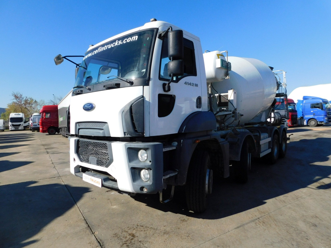Ford 4142m 8x4 dcab e6 16s2230 - Concrete mixer truck: picture 1 Ford 4142m 8x4 dcab e6 16s2230 - Concrete mixer truck: picture 1