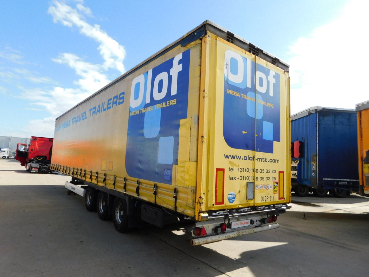 Krone Sd - Curtainsider semi-trailer: picture 4 Krone Sd - Curtainsider semi-trailer: picture 4