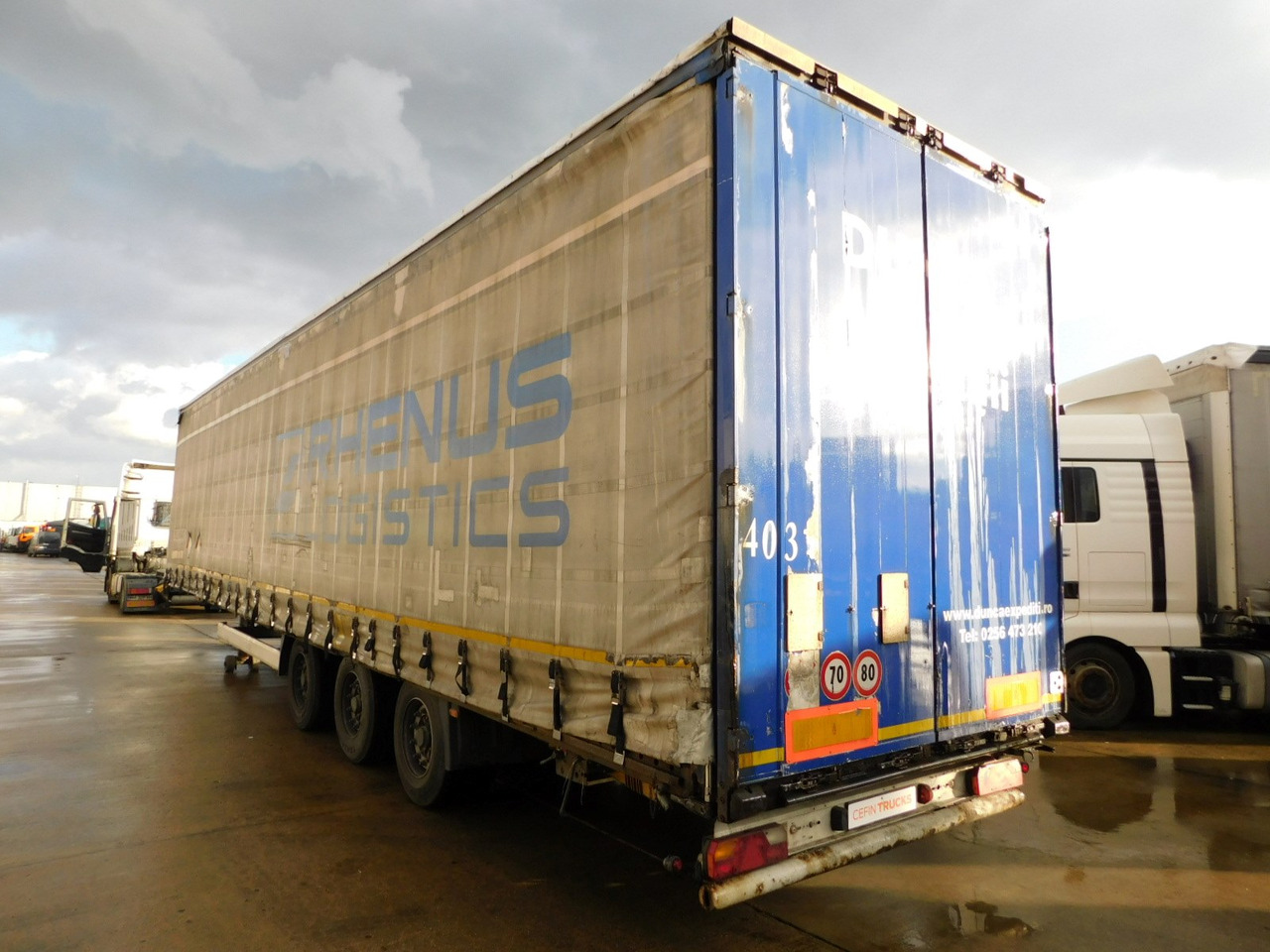 Krone Sdp 27 - Curtainsider semi-trailer: picture 4 Krone Sdp 27 - Curtainsider semi-trailer: picture 4