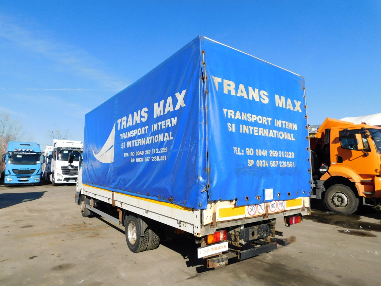 Man Tgl 8180 - Curtainsider truck: picture 4 Man Tgl 8180 - Curtainsider truck: picture 4