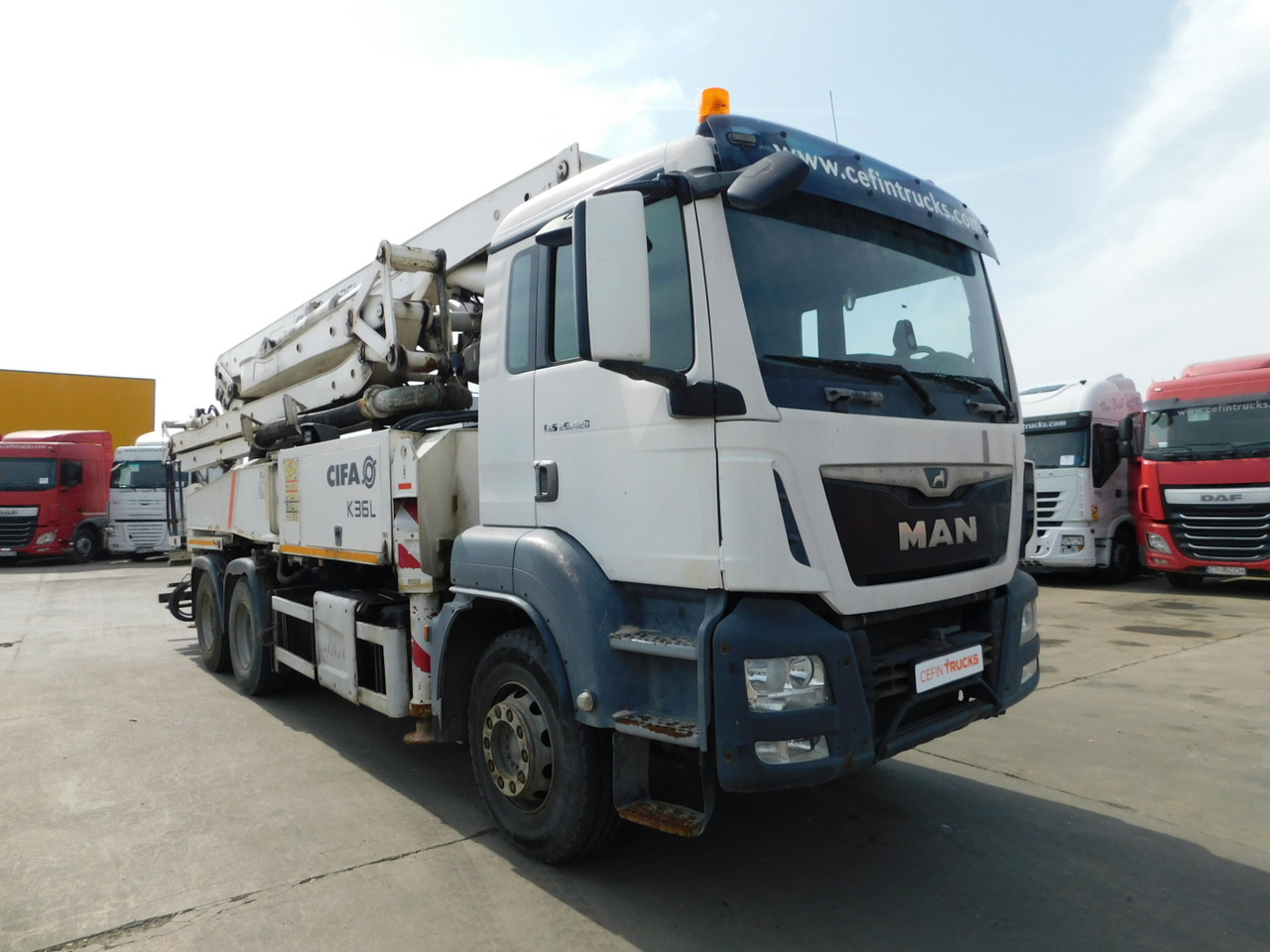 Man Tgs pompa cu cifa - Concrete mixer truck: picture 2 Man Tgs pompa cu cifa - Concrete mixer truck: picture 2