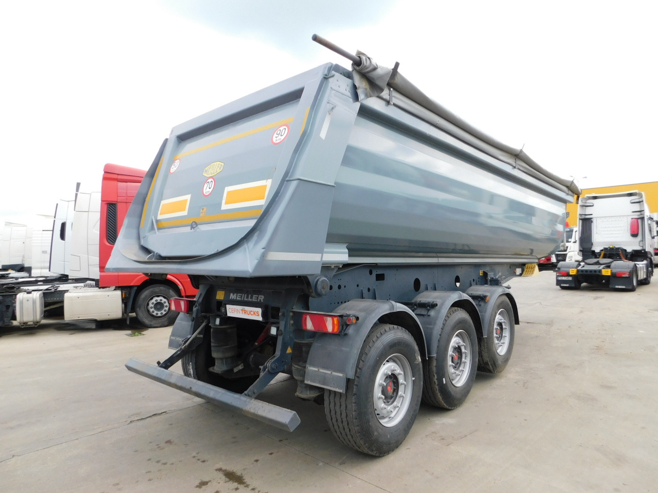 Meiller Mhps 1227 noss2 - Tipper semi-trailer: picture 3 Meiller Mhps 1227 noss2 - Tipper semi-trailer: picture 3