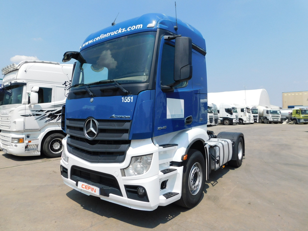 Mercedes Actros 1845 - Tractor unit: picture 1 Mercedes Actros 1845 - Tractor unit: picture 1