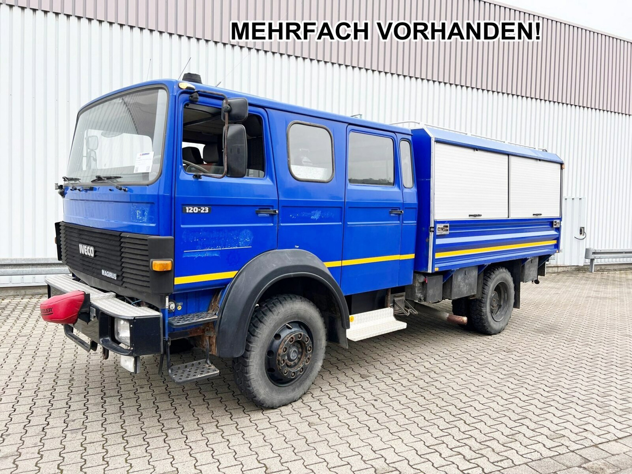 120-23 AW 4x4 Doka 120-23 AW 4x4 Doka, V8-Motor, Gerätewagen, Seilwinde - Fire truck: picture 1 120-23 AW 4x4 Doka 120-23 AW 4x4 Doka, V8-Motor, Gerätewagen, Seilwinde - Fire truck: picture 1