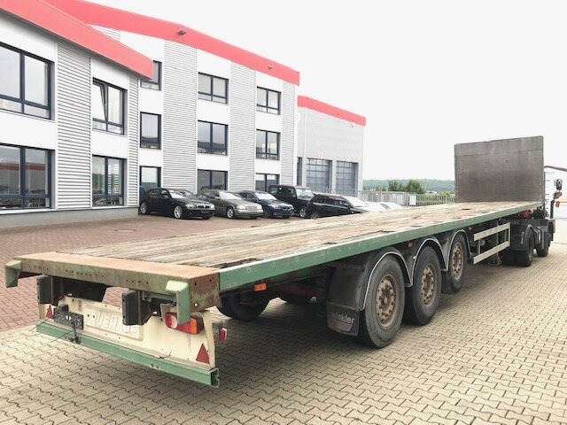 Dropside/ Flatbed semi-trailer General Trailer SYY3FP SYY3FP Plattformauflieger, Liftachse: picture 7