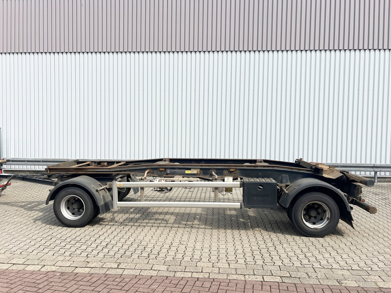 Roll-off/ Skip trailer HSA 18.65 Schlittenabroller HSA 18.65 Schlittenabroller: picture 10 Roll-off/ Skip trailer HSA 18.65 Schlittenabroller HSA 18.65 Schlittenabroller: picture 10