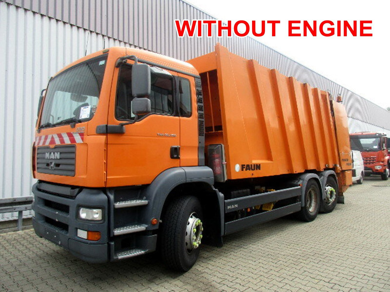 MAN TGA 26.350 6x2-2BL TGA 26.350/400 6x2-2BL FAUN POWER PRESS 524, OHNE MOTOR! - Garbage truck: picture 1 MAN TGA 26.350 6x2-2BL TGA 26.350/400 6x2-2BL FAUN POWER PRESS 524, OHNE MOTOR! - Garbage truck: picture 1