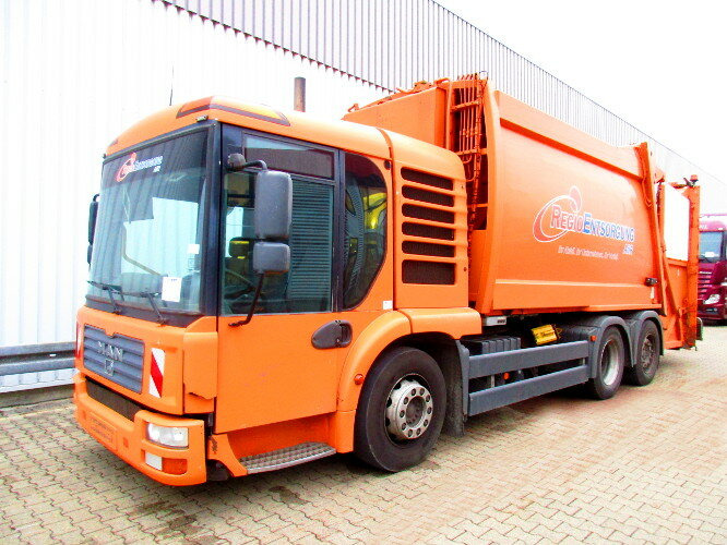 MAN TGA 28.310 6x2-4 LL TGA 28.310 6x2-4LL Schörling 3R11 21.5, Terberg Schüttung - Garbage truck: picture 1 MAN TGA 28.310 6x2-4 LL TGA 28.310 6x2-4LL Schörling 3R11 21.5, Terberg Schüttung - Garbage truck: picture 1