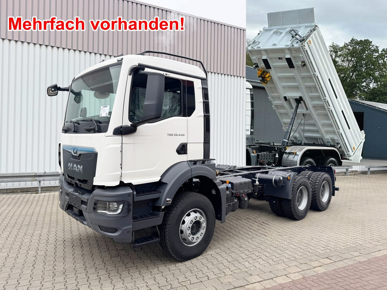 MAN TGS 33.440 6x4 BB TGS 33.440 6x4 BB, Alu-Bordwände, mehrfach vorhanden! - Tipper: picture 1 MAN TGS 33.440 6x4 BB TGS 33.440 6x4 BB, Alu-Bordwände, mehrfach vorhanden! - Tipper: picture 1