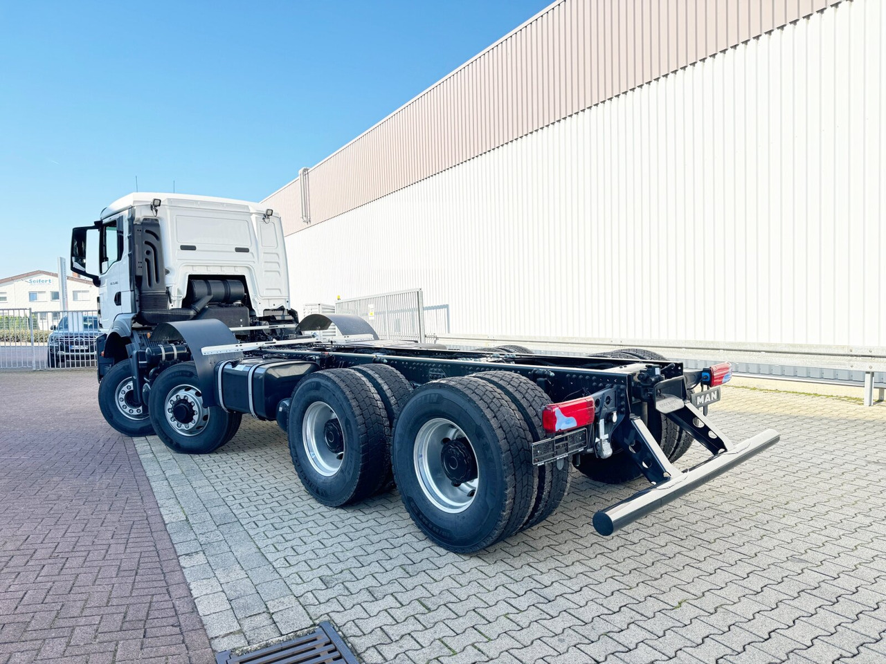 New Tipper MAN TGS 35.480 8x6H BL CH TGS 35.480 8x6H BL CH, HydroDrive, Navi, Meiller 3-Seiten Kipper: picture 13
