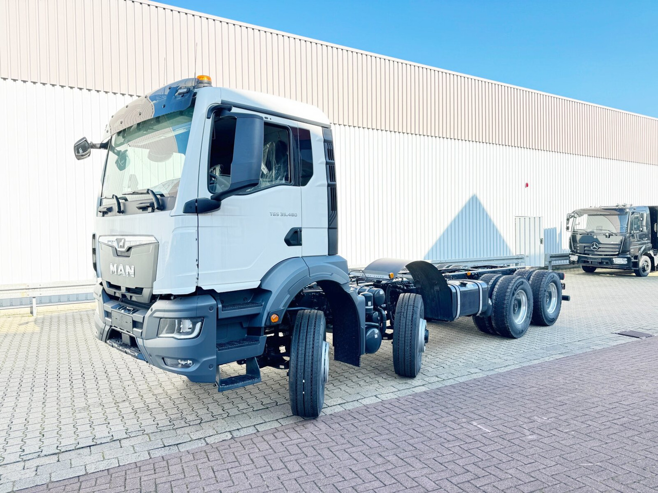 New Tipper MAN TGS 35.480 8x6H BL CH TGS 35.480 8x6H BL CH, HydroDrive, Navi, Meiller 3-Seiten Kipper: picture 6